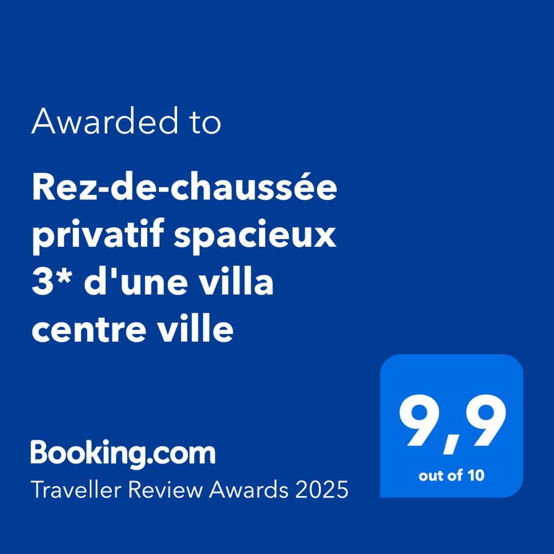 Rez-De-Chaussee Privatif Spacieux 3* D'Une Villa Centre Ville Hyères Exteriör bild